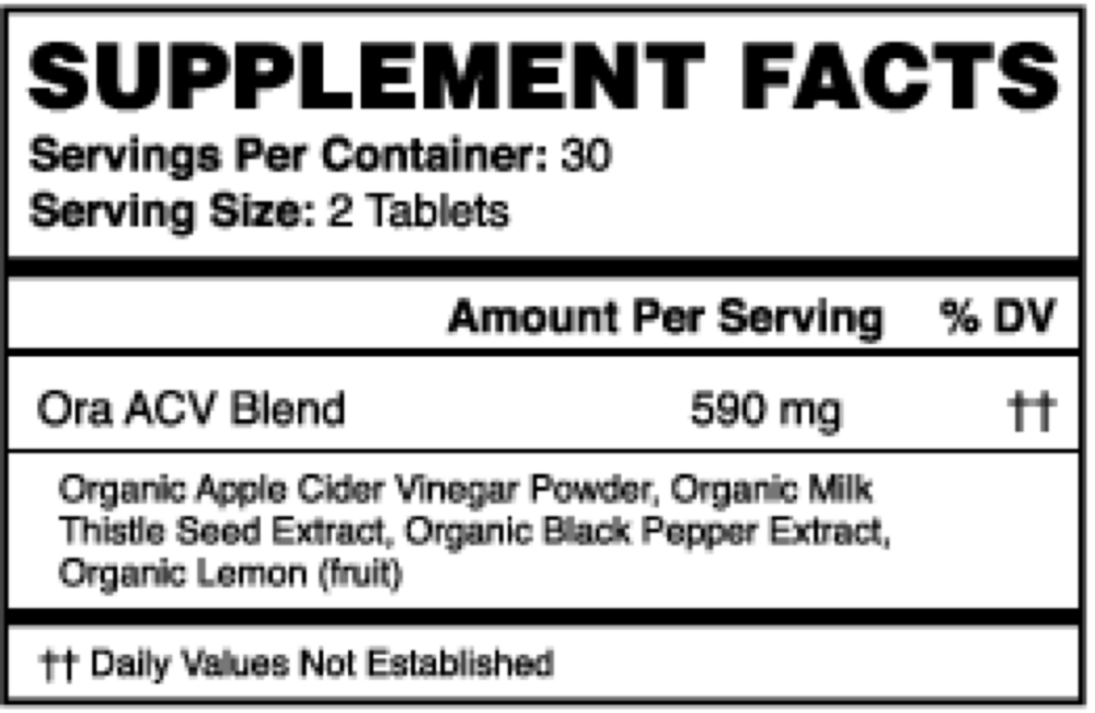 Appley Ever After - Apple Cider Vinegar Tablets