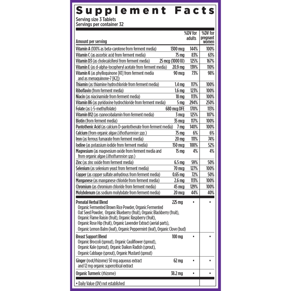 Perfect Prenatal Multivitamin