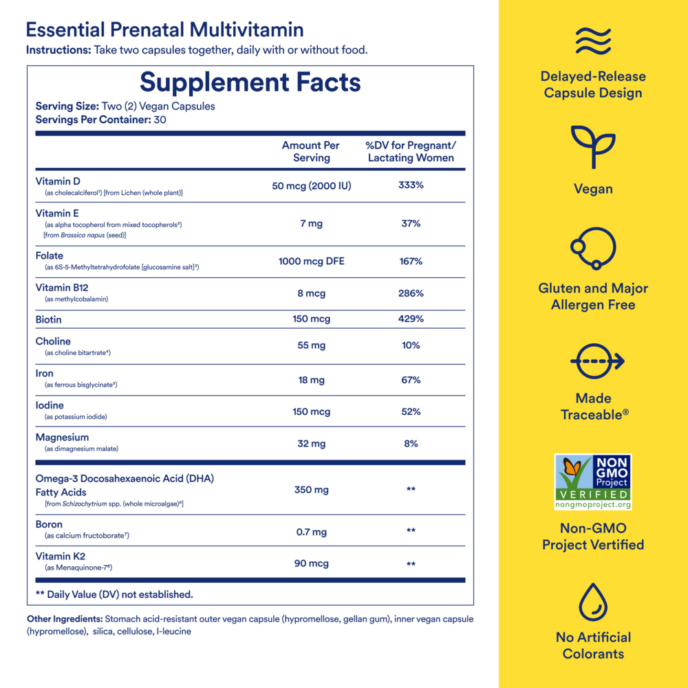 Essential for Women Prenatal Multivitamin Citrus