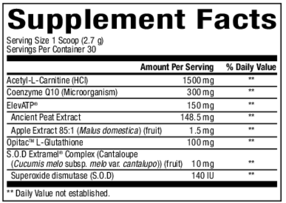 Mitochondrial Formula, Watermelon