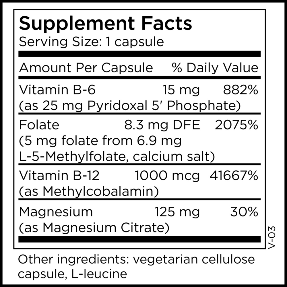 L-Methylfolate 5 mg + Cofactors
