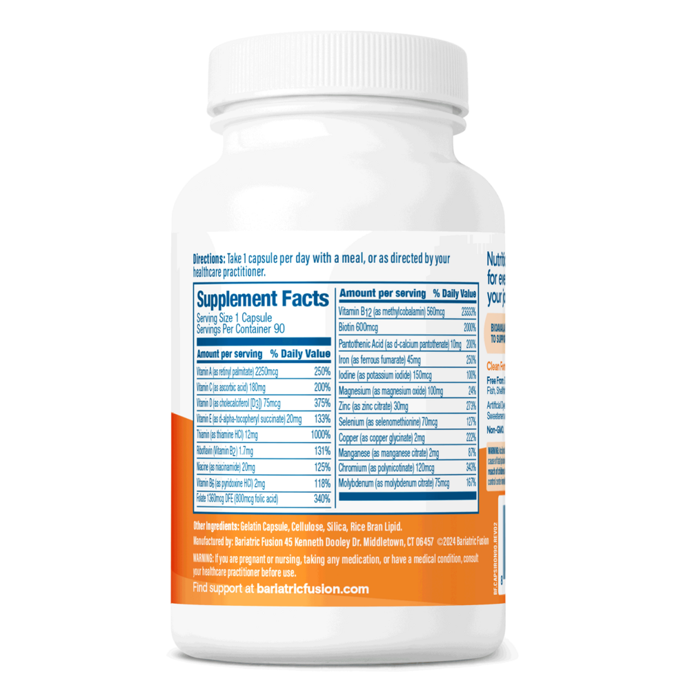One Per Day Bariatric Multivitamin With Iron