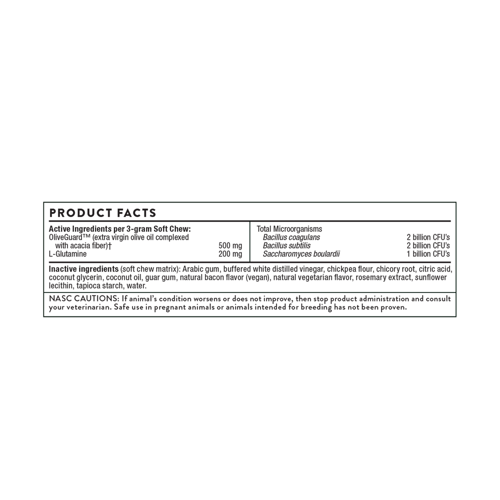 Probiotic Support Formula (formerly Bacillus CoagulansVET)