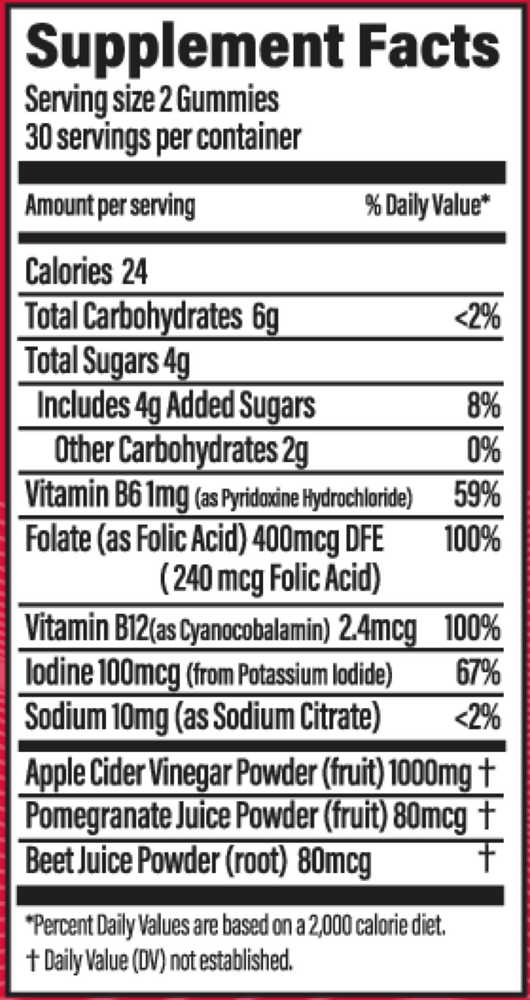 Apple Cider Vinegar Gummies