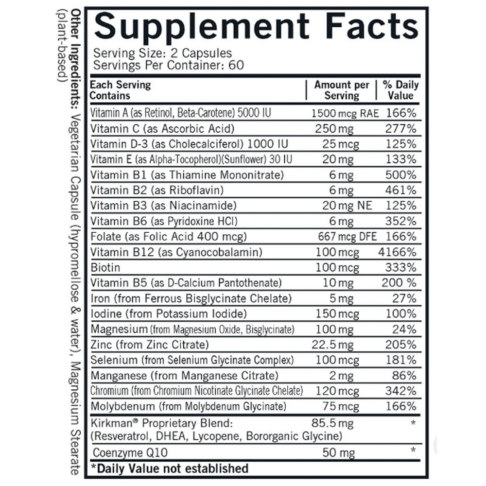 Men's Multi-Vitamin & Mineral