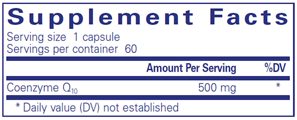 CoQ10 500mg