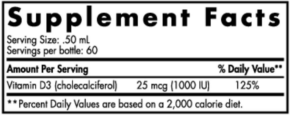 Plant-Based Vitamin D3 Liquid
