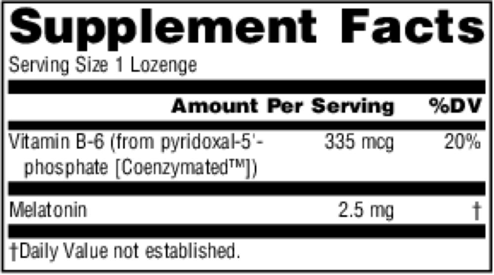 Melatonin 2.5mg - Orange