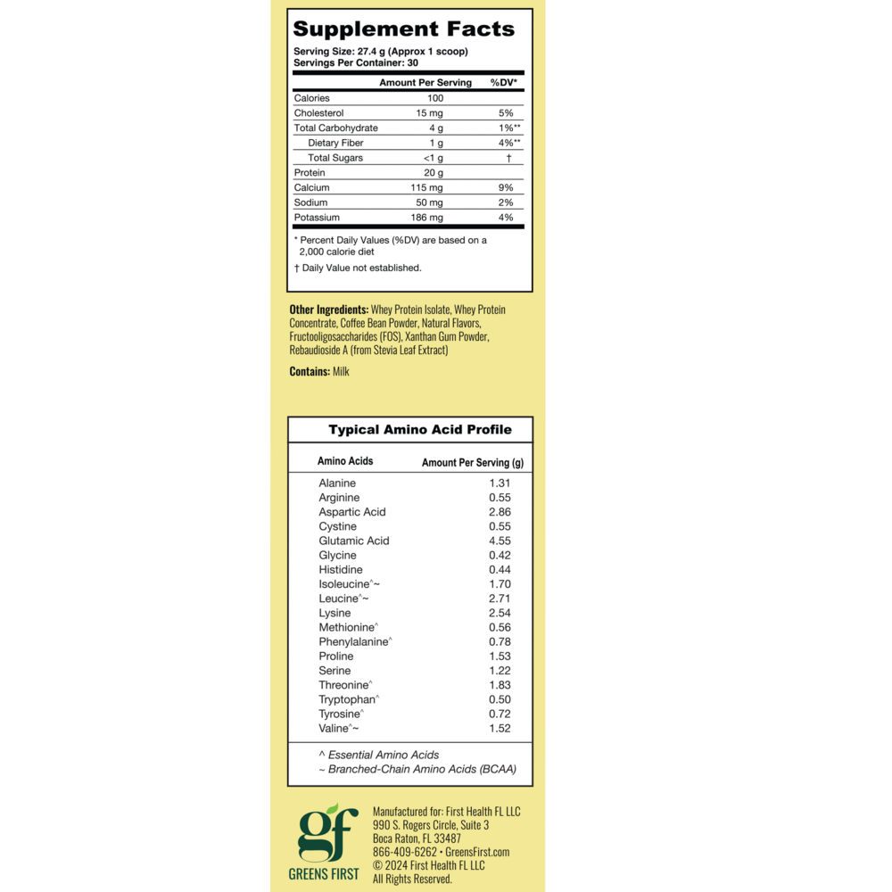 Dream Protein Caramel Cappuccino
