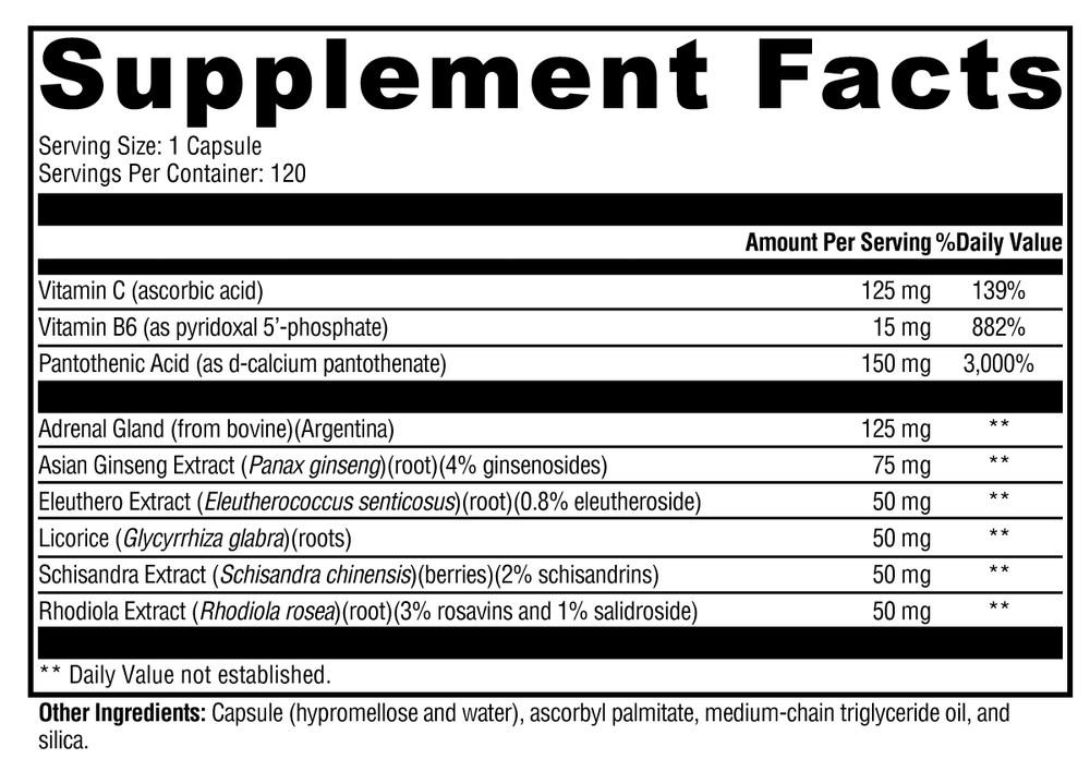 Adrenaliv Energy Support