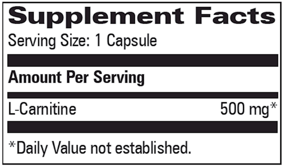 L-Carnitine 500mg