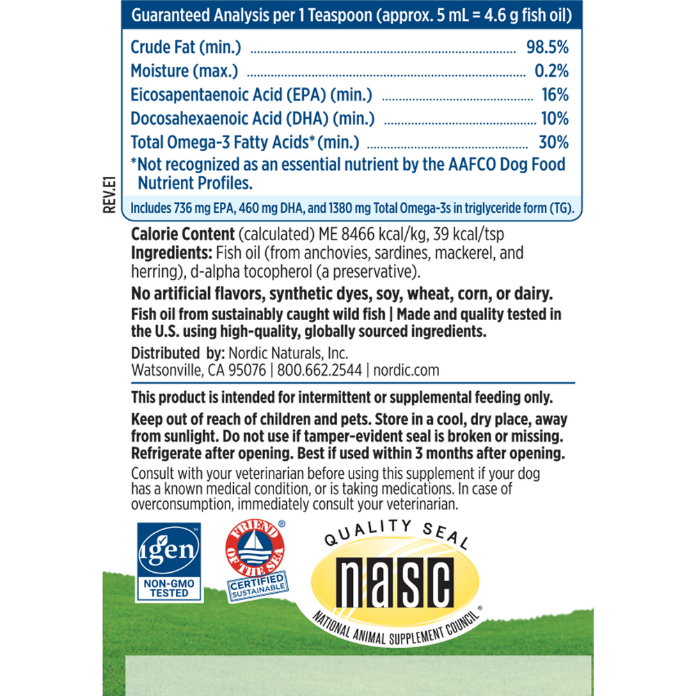 Omega-3 Pet (Medium to Large Dogs)