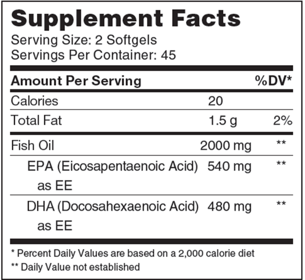 Omega 3 Platinum