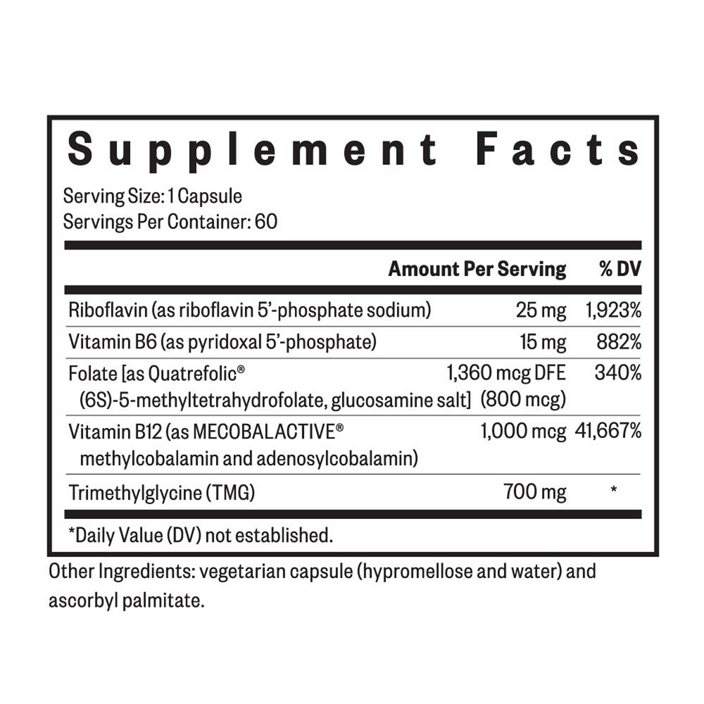 Homocysteine Nutrients (Formerly HomocysteX Plus)