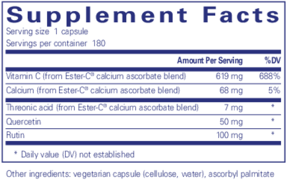 Ester-C® & Flavonoids