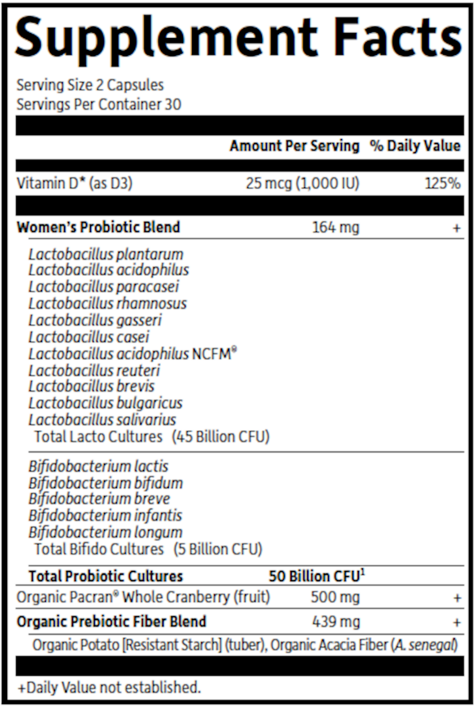 Dr. Formulated Probiotics Urinary Tract+ Cooler