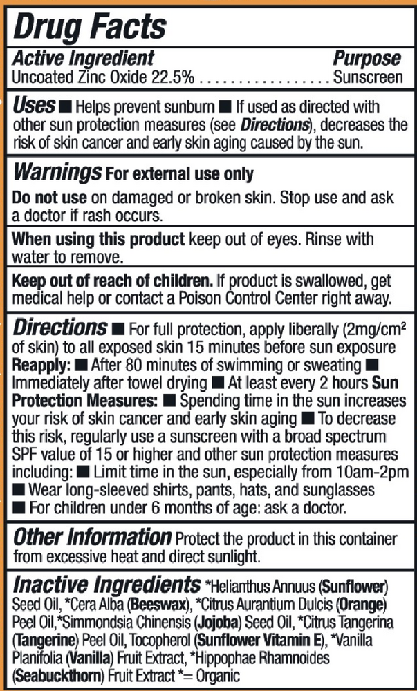Badger SPF 40 Kids Mineral Sunscreen Cream