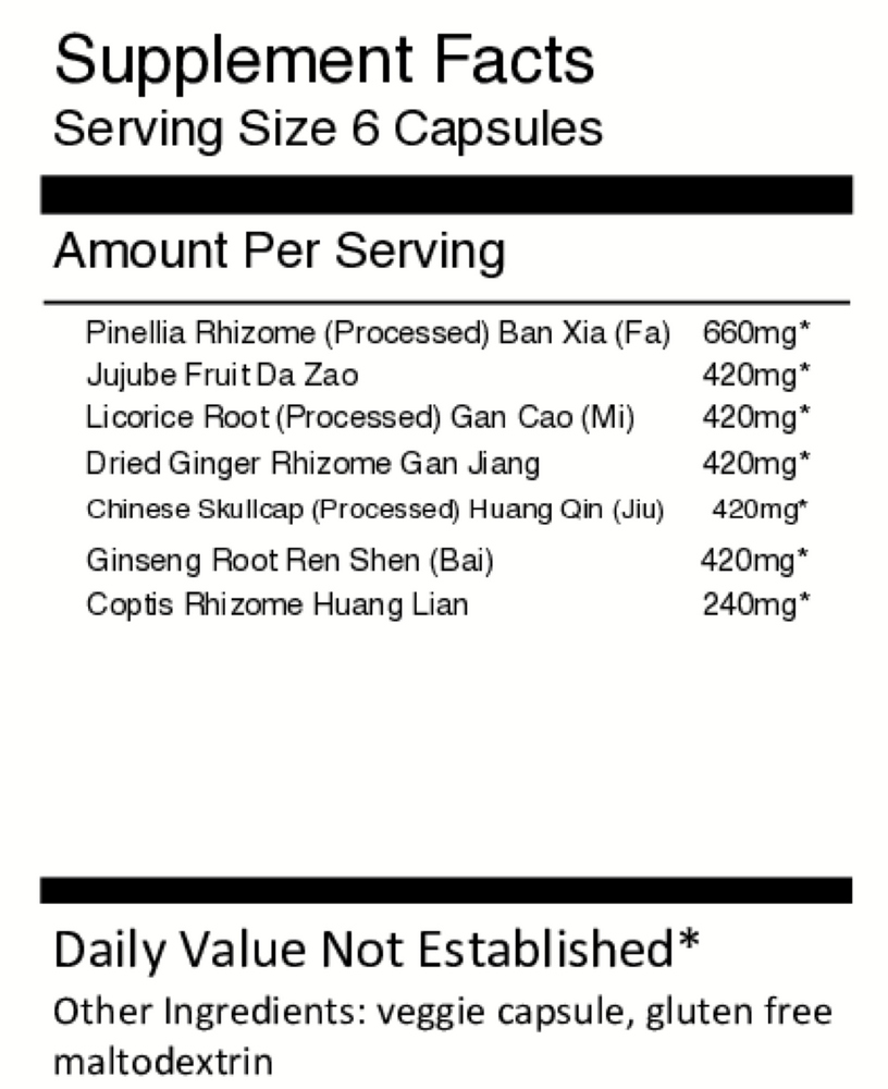 Ban Xia Xie Xin Tang Capsules - Pinellia