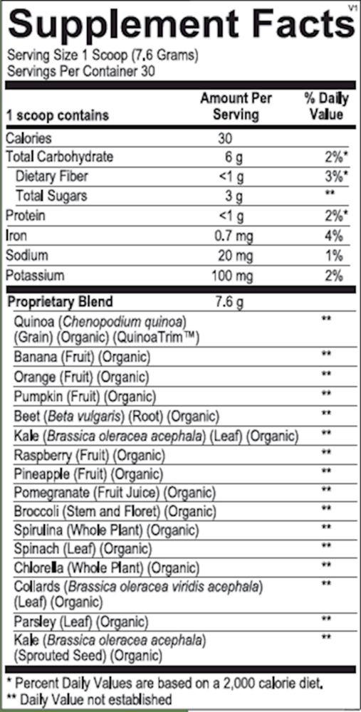 Indigo Greens Powder