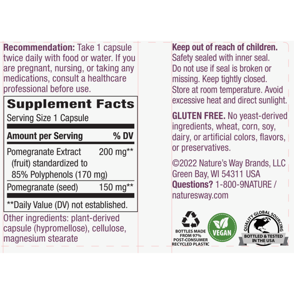 Pomegranate Standardized