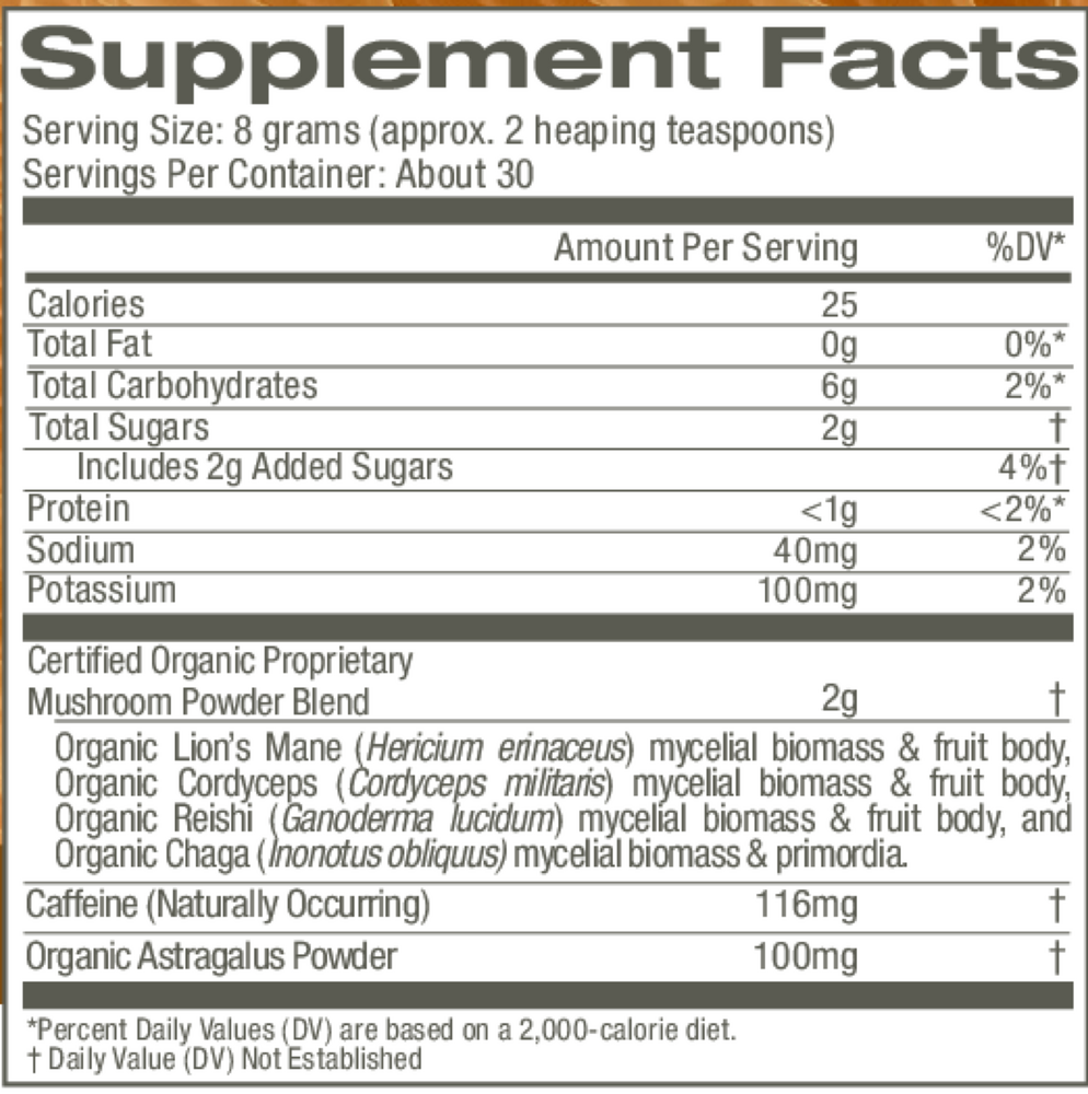 Mushroom Coffee Latte Blend