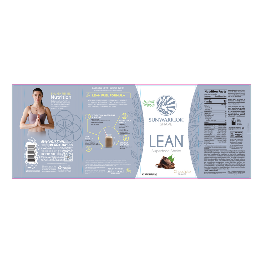 Lean Superfood Shake Chocolate