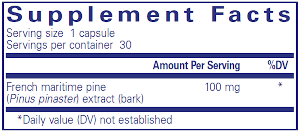 Pycnogenol 100mg