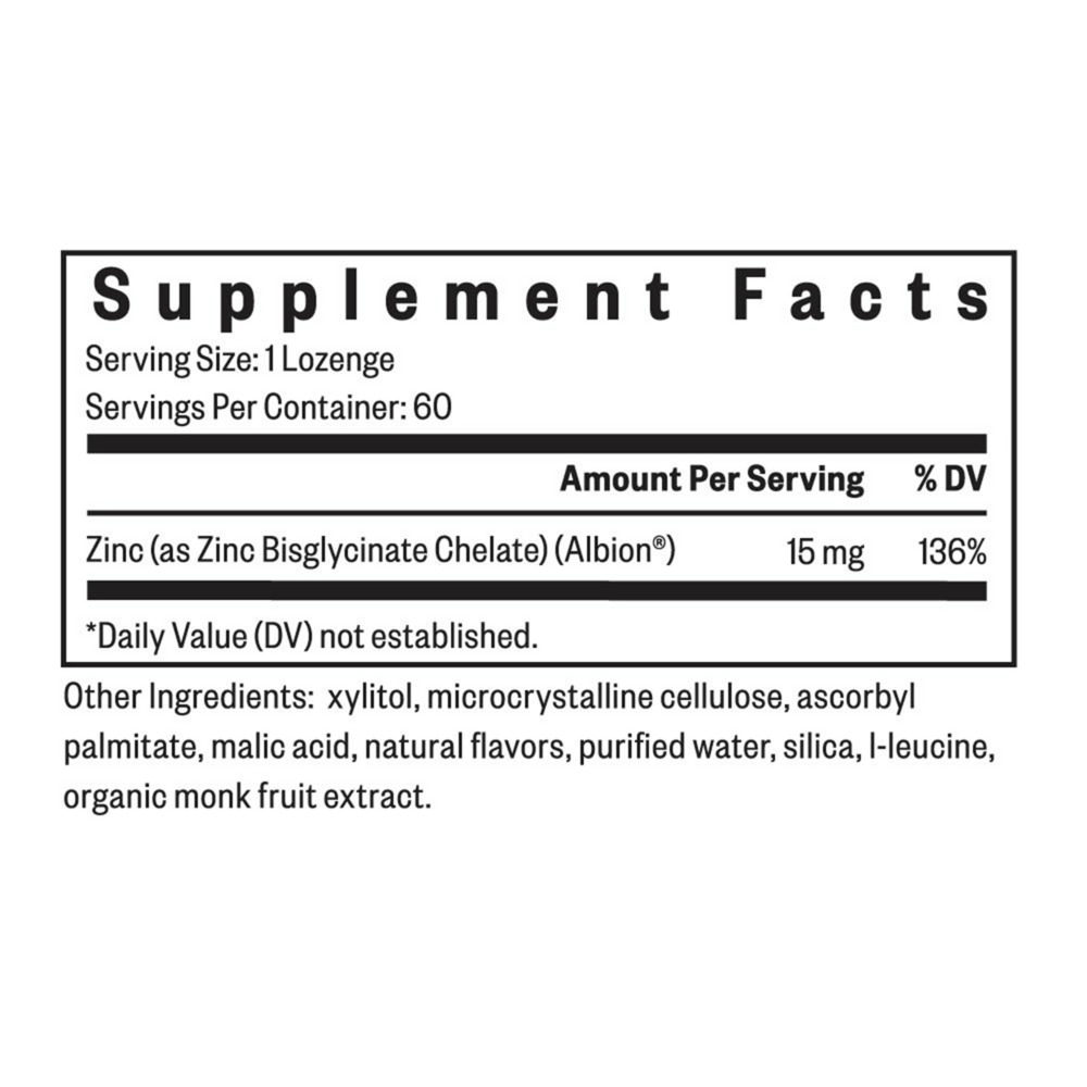 Zinc Lozenge