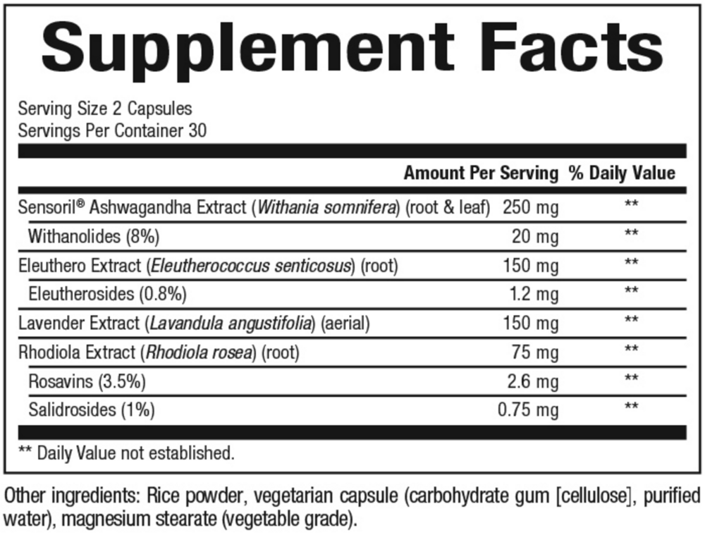 Stress-Relax Serenity Formula