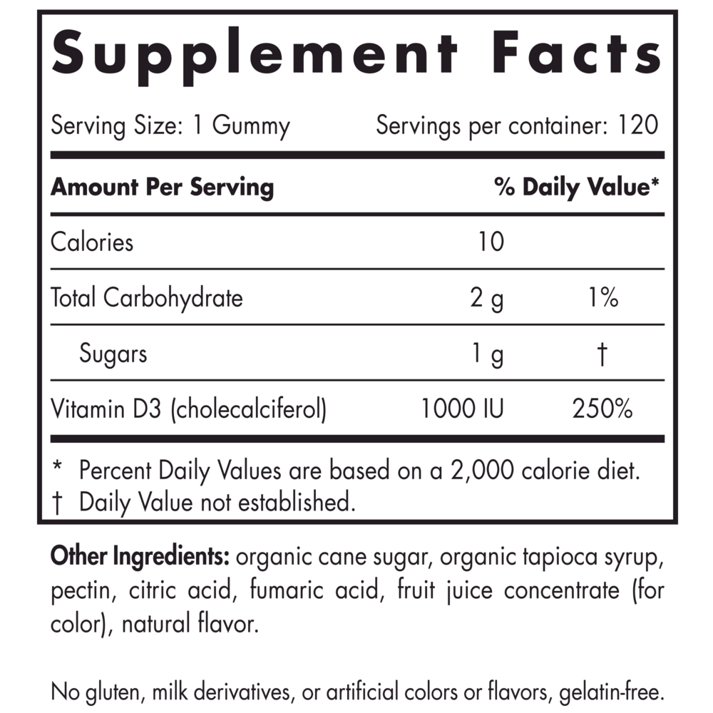 Vitamin D3 Gummies