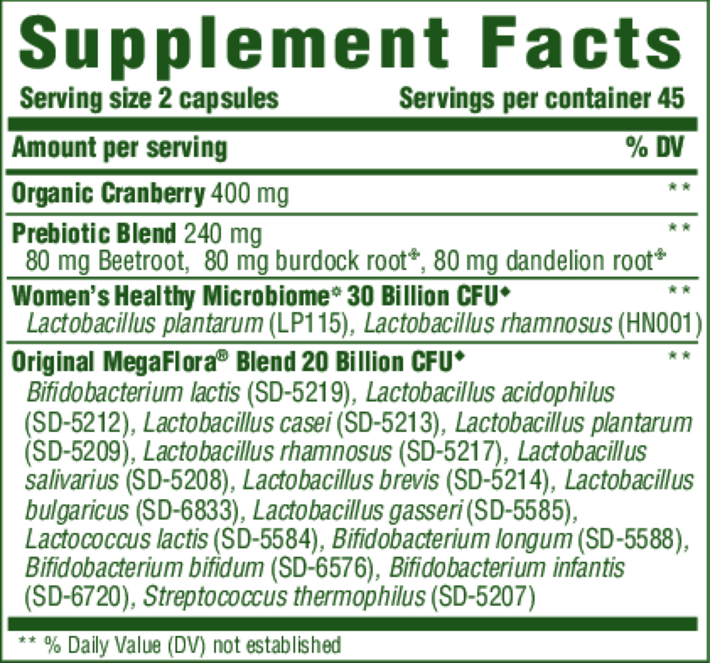 MegaFlora® Women's Probiotic