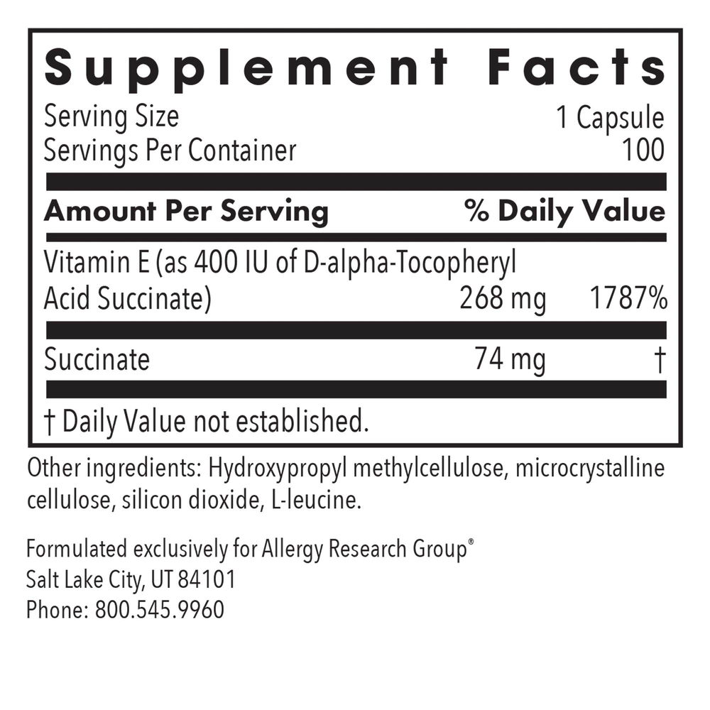 Vitamin E (succinate)