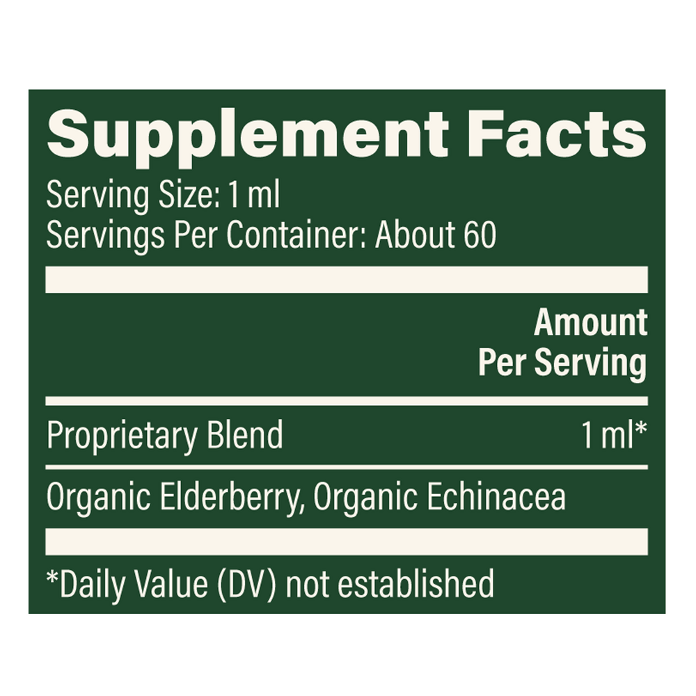 Organic Elderberry & Echinacea