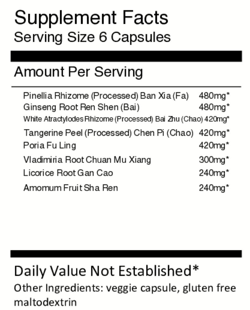 Xiang Sha Liu Jun Zi Tang Capsules - Si