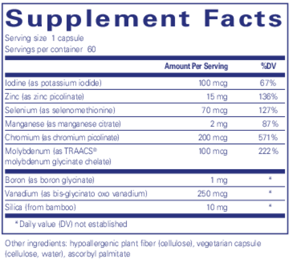 Trace Minerals