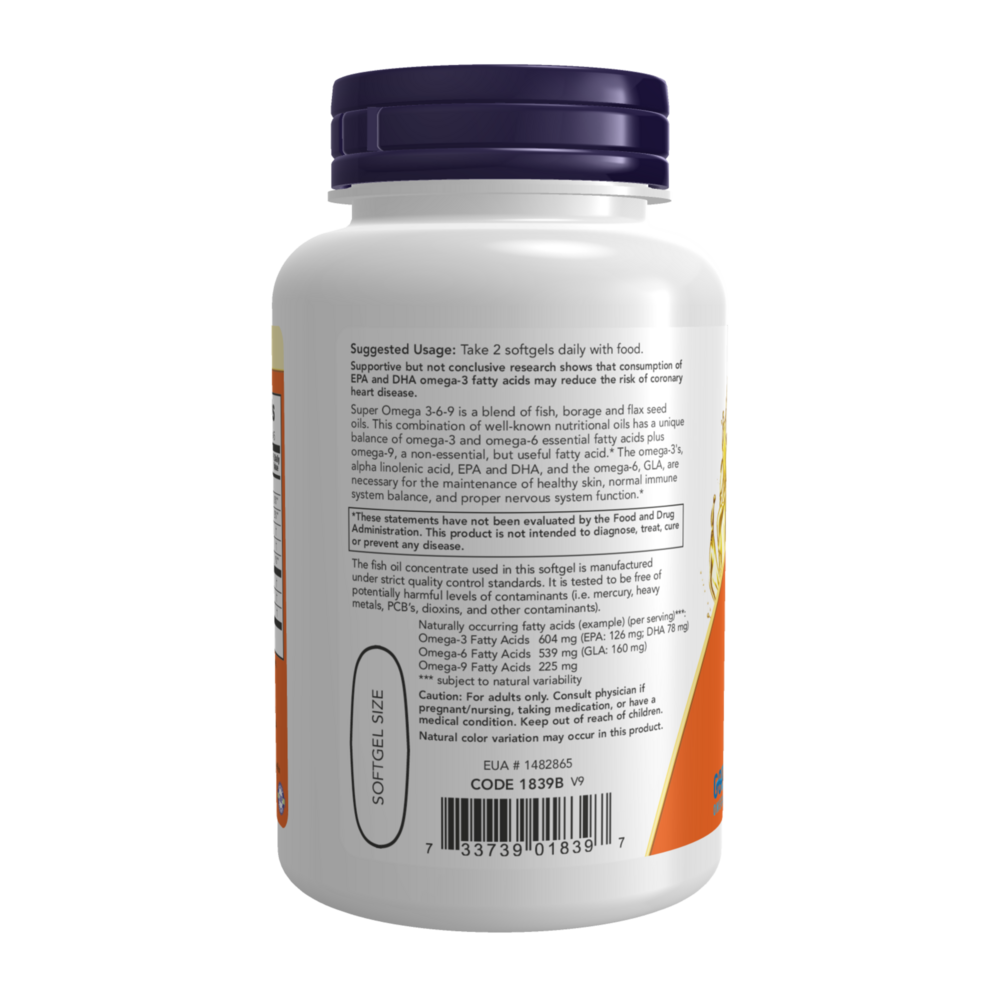 Super Omega 3-6-9 1200mg