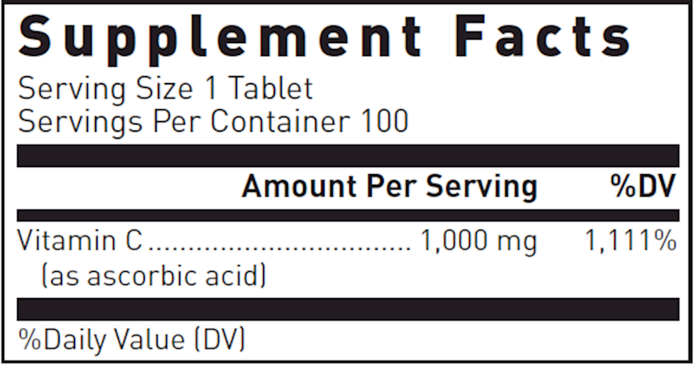 Vitamin C 1,000 mg
