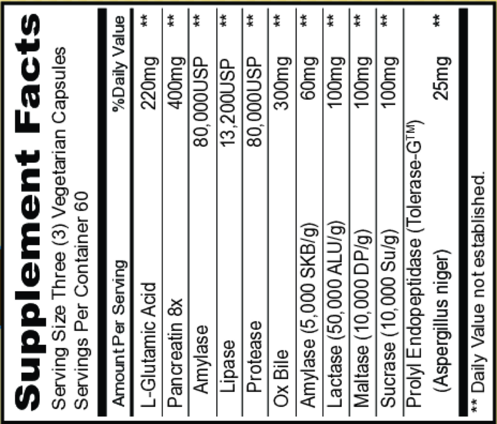 SIBOZyme™ (No HCL)