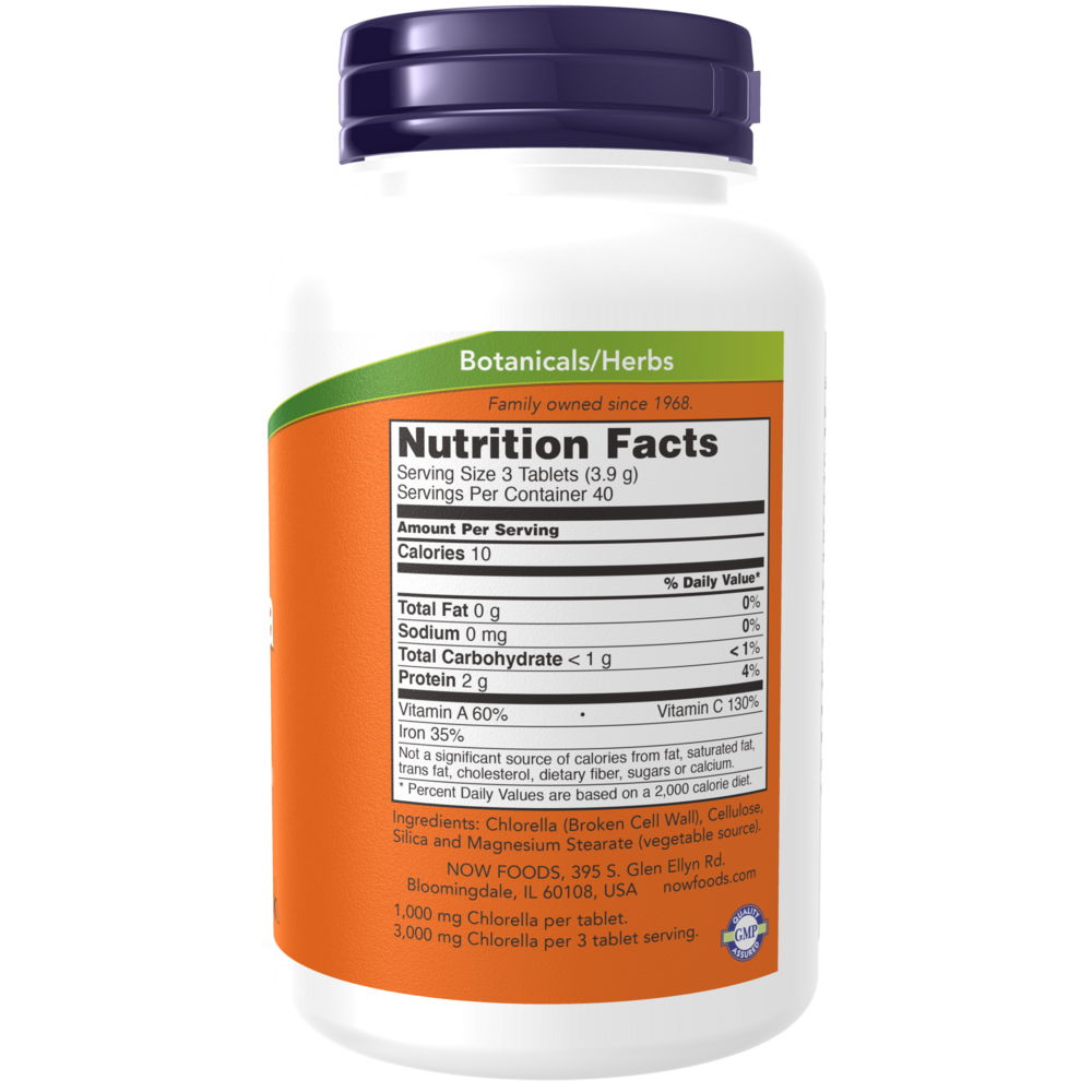 Chlorella 1000mg Tablets