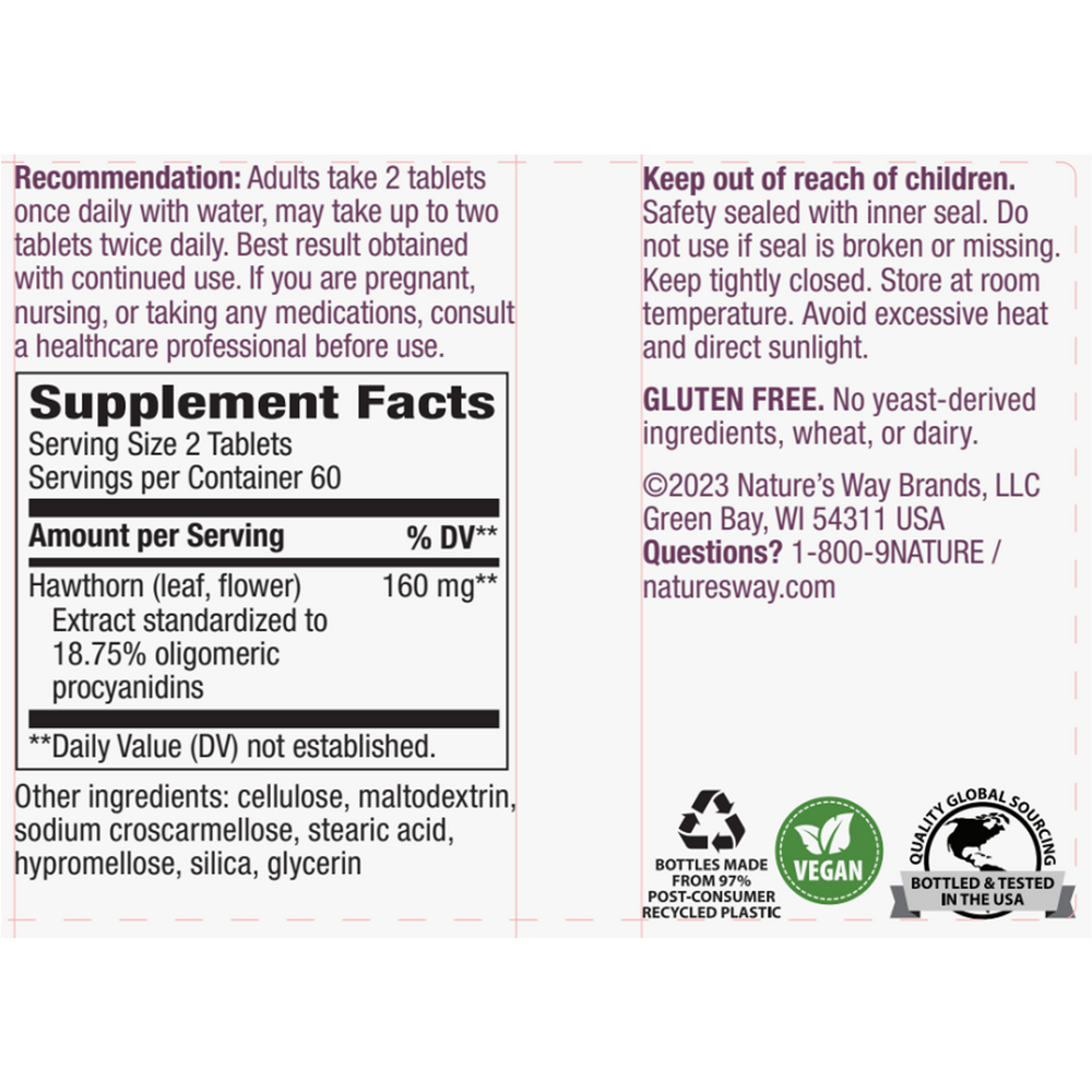 HeartCare™ Standardized Hawthorn