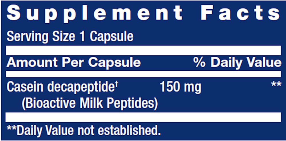 Bioactive Milk Peptides