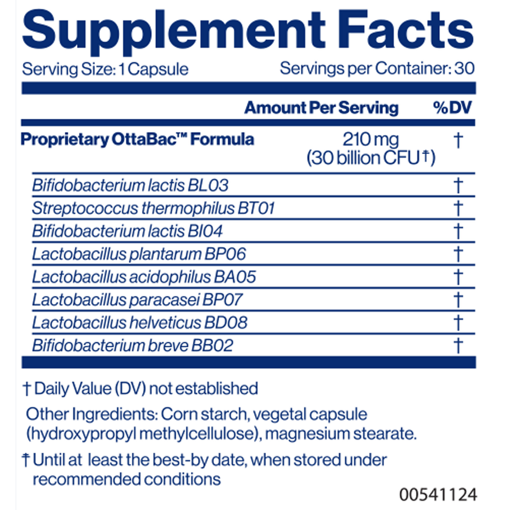 VSL4™ Gut Multi-Strain Probiotic 30 Billion CFU 30 Capsules