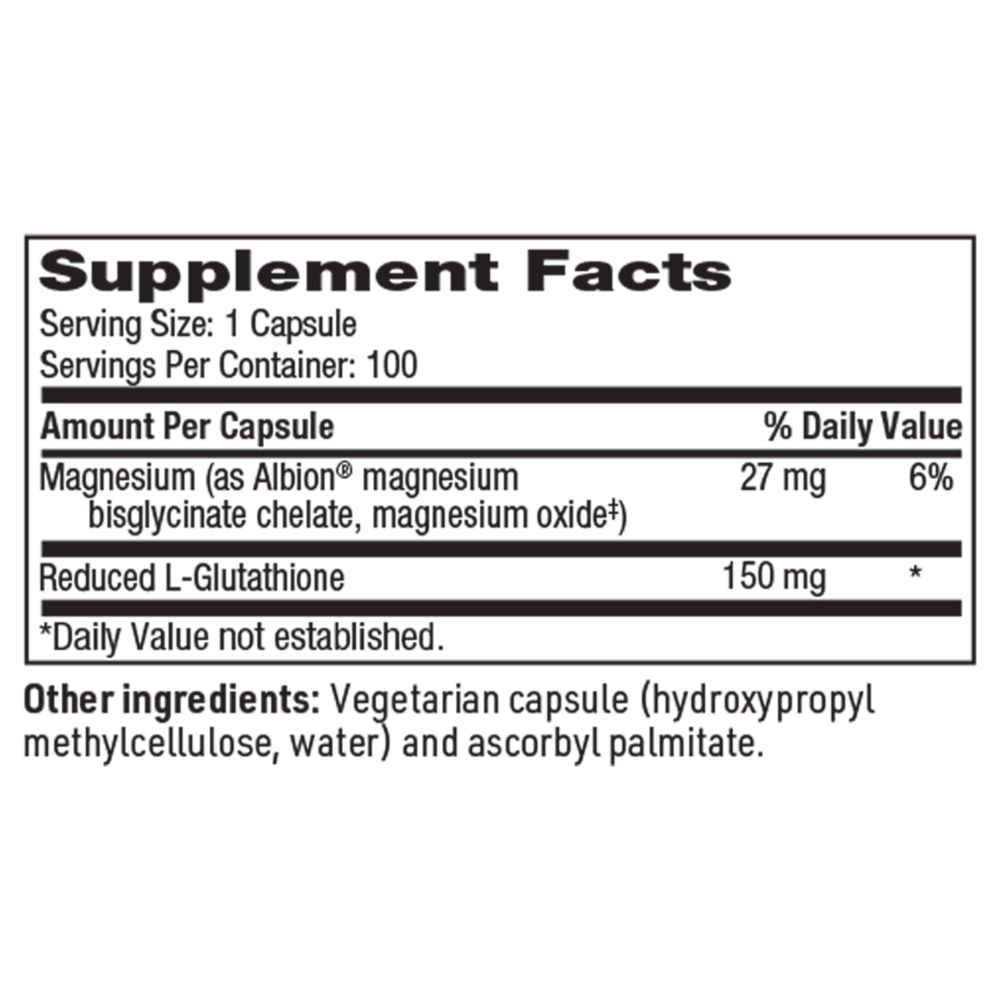 Reduced L-Glutathione 150mg