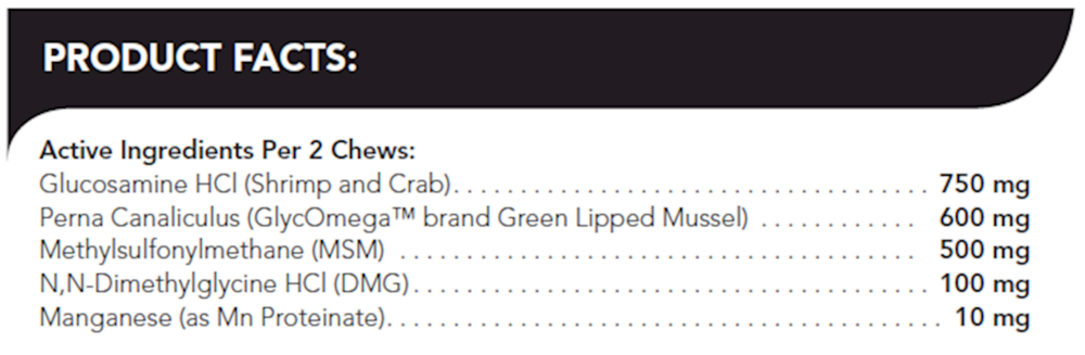 Glyco-Flex II Bite-Sized Chews