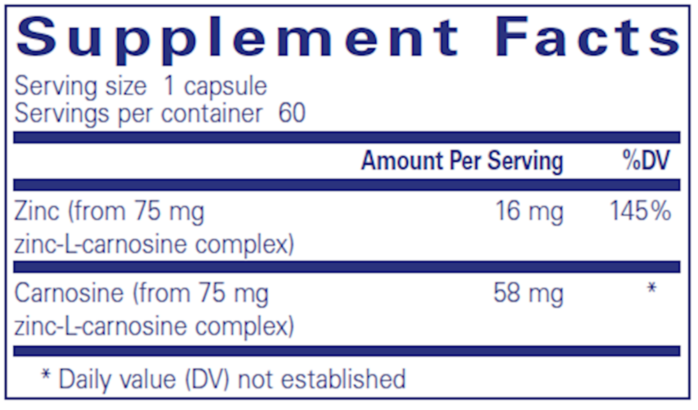 Peptic-Care Zinc-L-Carnosine*