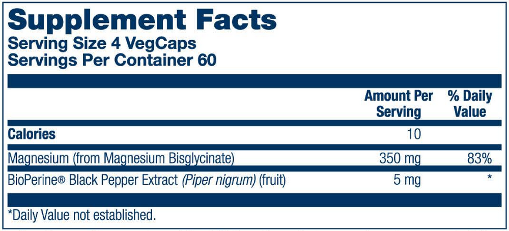 Magnesium Glycinate 350
