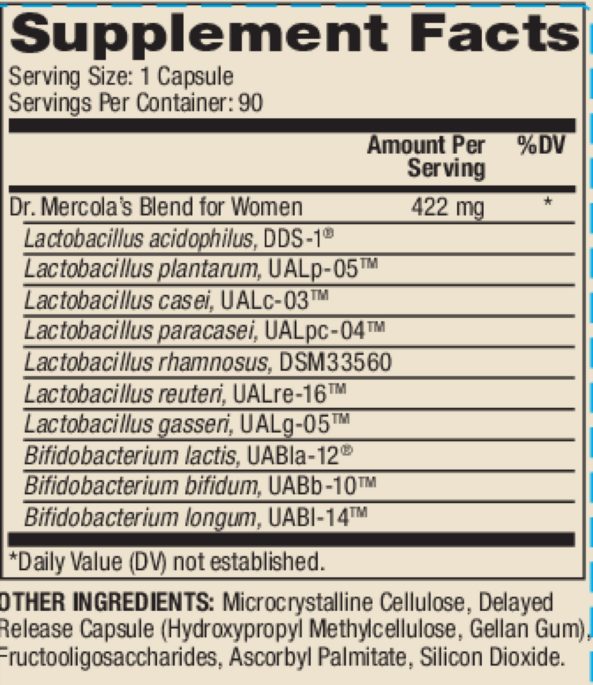 Complete Probiotics for Women