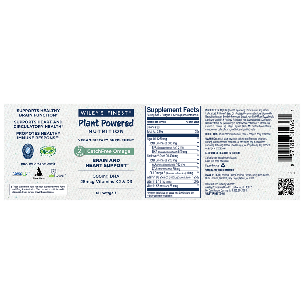 CatchFree Omega, Plant Powered