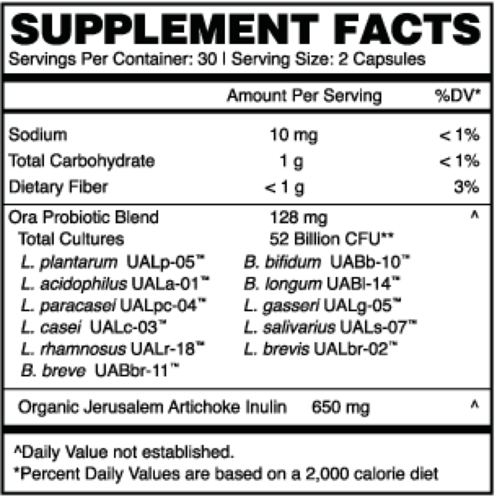 Trust Your Gut: High Potency Probiotic Capsules