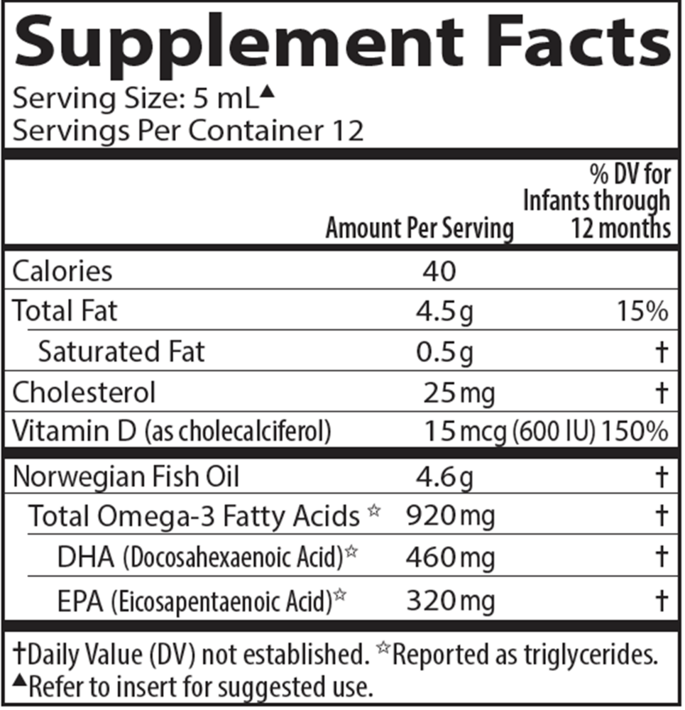 Norwegian Baby's DHA